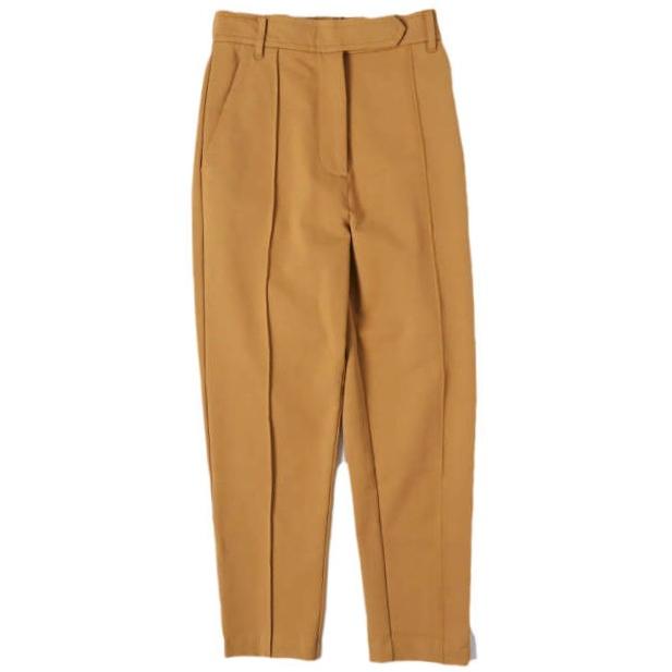新品 MAISON MAVERICK PRESENTS メゾンマベリックプレゼンツ ストレッチコットン テーパードパンツ MM2106 36 BROWN イージー 定価18,700円 | 