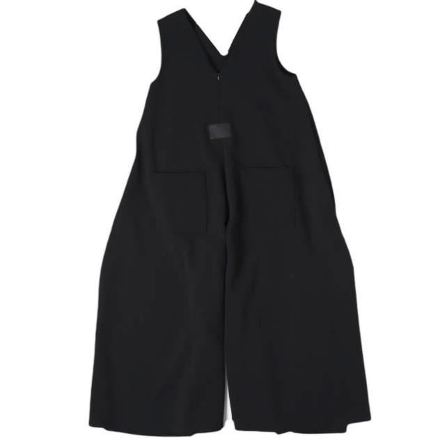 新品 COGTHEBIGSMOKE コグザビッグスモーク 25SS HANNA JUMPSUIT リンクルジャージーVネックフレアジャンプスーツ 12702-212-814-1 1 BLACK |  | 01