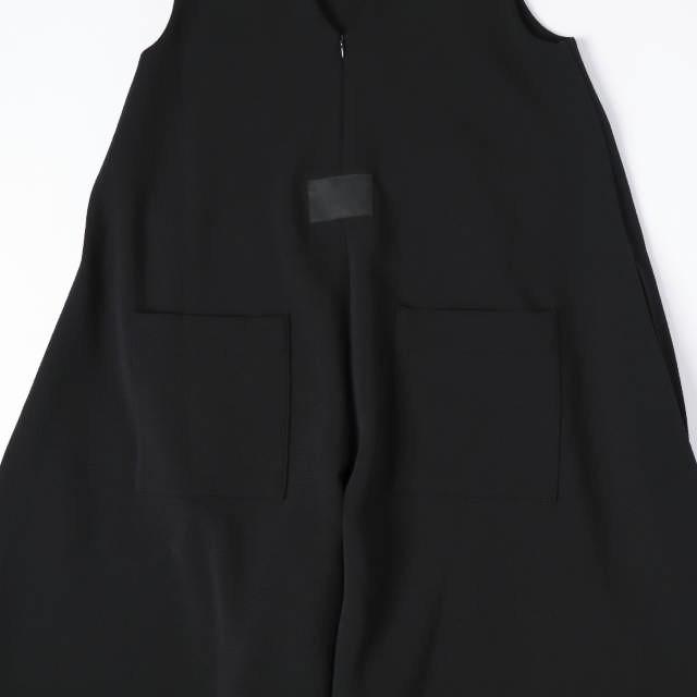 新品 COGTHEBIGSMOKE コグザビッグスモーク 25SS HANNA JUMPSUIT リンクルジャージーVネックフレアジャンプスーツ 12702-212-814-1 1 BLACK |  | 06