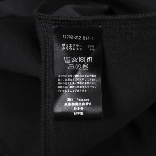 新品 COGTHEBIGSMOKE コグザビッグスモーク 25SS HANNA JUMPSUIT リンクルジャージーVネックフレアジャンプスーツ 12702-212-814-1 1 BLACK |  | 09