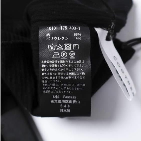 新品 COGTHEBIGSMOKE コグザビッグスモーク 24SS 日本製 DALLAS TUBE TOP リブチューブトップ 10101-175-403-1 1 BLACK キャミソール |  | 08