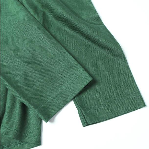 新品 COGTHEBIGSMOKE コグザビッグスモーク 24SS ABBY TOP ECO VISCOSE JERSEY バックフレア ロングスリーブTシャツ 10102-135-105-1 1 GRN |  | 05
