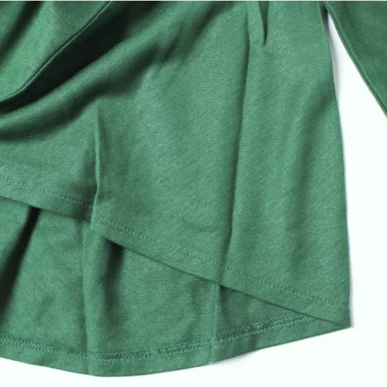 新品 COGTHEBIGSMOKE コグザビッグスモーク 24SS ABBY TOP ECO VISCOSE JERSEY バックフレア ロングスリーブTシャツ 10102-135-105-1 1 GRN |  | 06