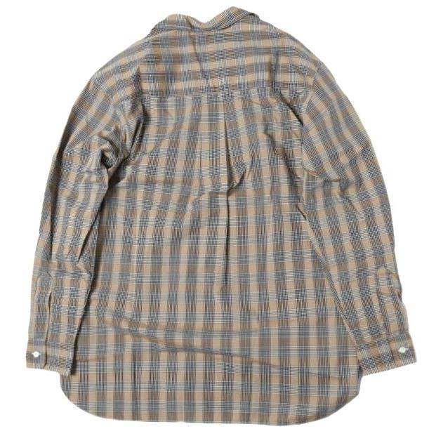 新品 Frank＆Eileen フランクアンドアイリーン JOEDY BTSP スキッパーネック チェックシャツ 3610700087 S BROWN 長袖 定価39,600円 |  | 01
