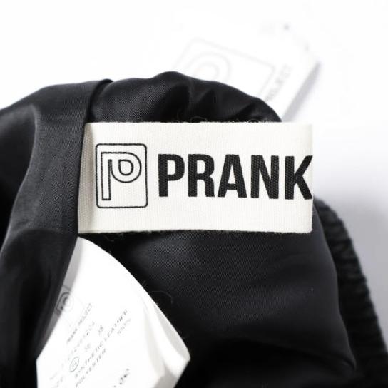 新品 PRANK PROJECT プランクプロジェクト 23AW Synthetic Leather Voluminous Wide Pants フェイクレザーボリュームワイドパンツ 34 BLACK |  | 08