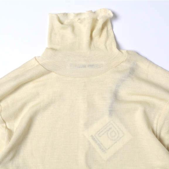 新品 PRANK PROJECT プランクプロジェクト 25AW Pure Merino Wool Turtleneck Top ピュアメリノウールタートルトップ 31252415102 IVORY |  | 05