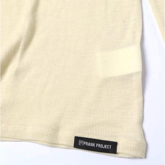 新品 PRANK PROJECT プランクプロジェクト 25AW Pure Merino Wool Turtleneck Top ピュアメリノウールタートルトップ 31252415102 IVORY |  | 07