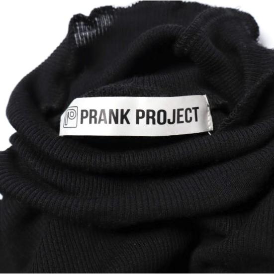 新品 PRANK PROJECT プランクプロジェクト 25AW Pure Merino Wool Turtleneck Top ピュアメリノウールタートルトップ 31252415102 BLACK |  | 04
