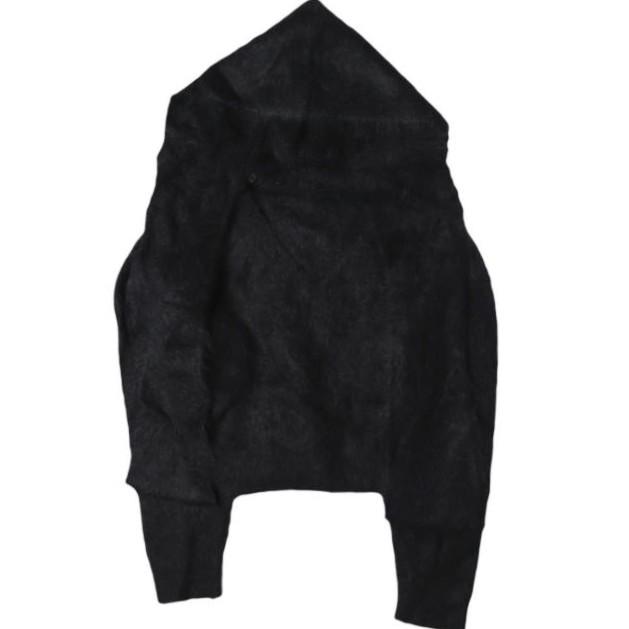 新品 PRANK PROJECT プランクプロジェクト 25AW Alpaca Blend 2-Way Hoodie アルパカブレンド2WAYフーディ 31252365612 Free BLACK ニット |  | 02