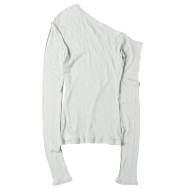 新品 PRANK PROJECT プランクプロジェクト 25SS One Shoulder Layered Top ワンショルレイヤードトップ 31251415605 GRAY カットソー 3P |  | 05