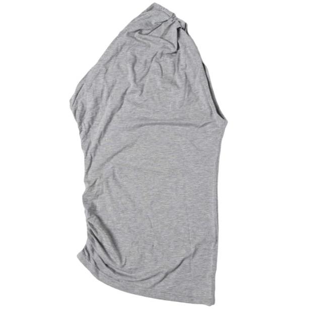 新品 PRANK PROJECT プランクプロジェクト 25SS One Shoulder Layered Top ワンショルレイヤードトップ 31251415605 GRAY カットソー 3P |  | 06
