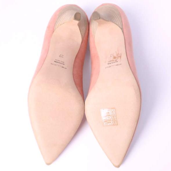 新品 PELLICO ペリーコ イタリア製 2153 ANDREA 65SC スエードポインテッドトゥヒールパンプス 37(24cm) PINK 定価50,600円 シューズ |  | 07