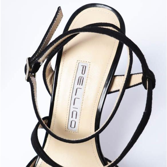 新品 PELLICO ペリーコ イタリア製 6122 SAMI 90SA スエードアンクルストラップハイヒールサンダル 34 1/2(21.5cm) BEIGE 定価53,900円 |  | 06