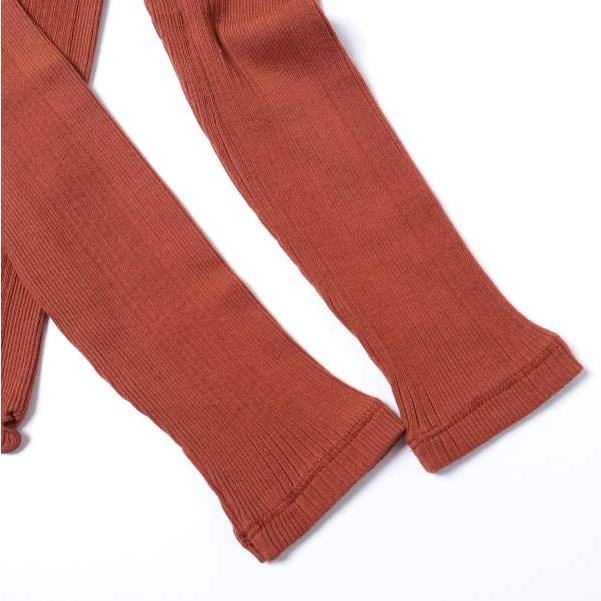 新品 HAKUJI ハクジ 日本製 Random Rib LS PO コットンシルク Vネックロングスリーブカットソー H022093 Free BROWN 長袖 トップス g27228 |  | 06