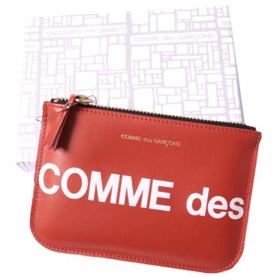新品 Wallet COMME des GARCONS ウォレット コムデギャルソン HUGE LOGO ヒュージロゴ ポーチ 8Z-T081-051 SA8100HL RED コインケース 財布 | 