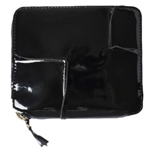 新品 Wallet COMME des GARCONS ウォレット コムデギャルソン REVERSED HEM リバースドヘム 二つ折り財布 8Z-R121-051 / SA2100RH BLACK |  | 01