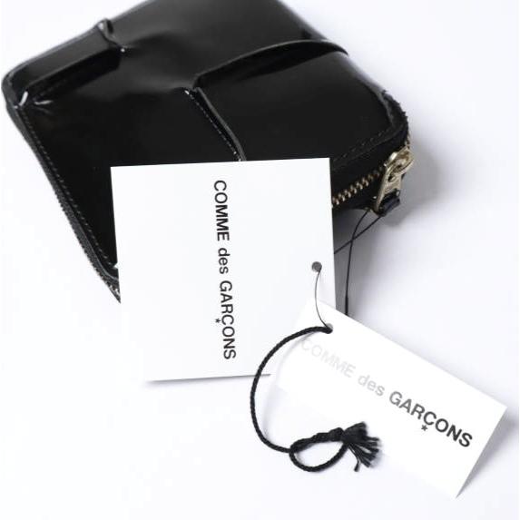 新品 Wallet COMME des GARCONS ウォレット コムデギャルソン REVERSED HEM リバースドヘム 二つ折り財布 8Z-R121-051 / SA2100RH BLACK |  | 03