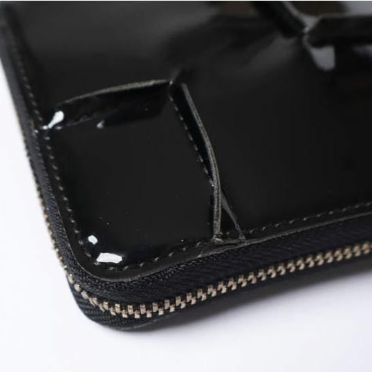 新品 Wallet COMME des GARCONS ウォレット コムデギャルソン REVERSED HEM リバースドヘム 二つ折り財布 8Z-R121-051 / SA2100RH BLACK |  | 07