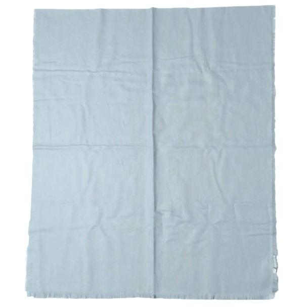新品 THROW スロー 日本製 HANNAH ライトリネンウールカシミヤストール TH212-S01 BLUE 定価28,600円 g27237 |  | 01