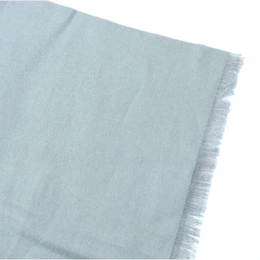 新品 THROW スロー 日本製 HANNAH ライトリネンウールカシミヤストール TH212-S01 BLUE 定価28,600円 g27238 |  | 05