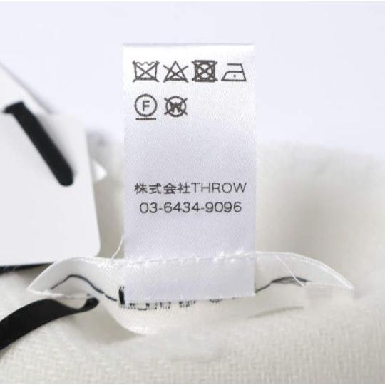 新品 THROW スロー 日本製 ELENA W/C Boucle Dot ブークレドットストール TH212-S13 WHITE 定価36,300円 マフラー g27243 |  | 08