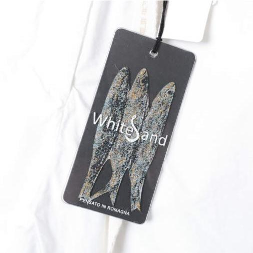 新品 WHITESAND ホワイトサンド 22SS イタリア製 ベルテッドテーパードイージーパンツ 22SD61 40 WHITE 定価25,300円 ボトムス g27252 |  | 02