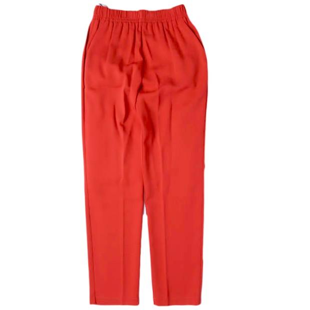 新品 forte_forte フォルテ フォルテ イタリア製 10660 my pants レーヨンテーパードイージーパンツ 871-81517 1(M) RED 定価69,300円 | 
