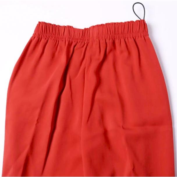 新品 forte_forte フォルテ フォルテ イタリア製 10660 my pants レーヨンテーパードイージーパンツ 871-81517 1(M) RED 定価69,300円 |  | 05