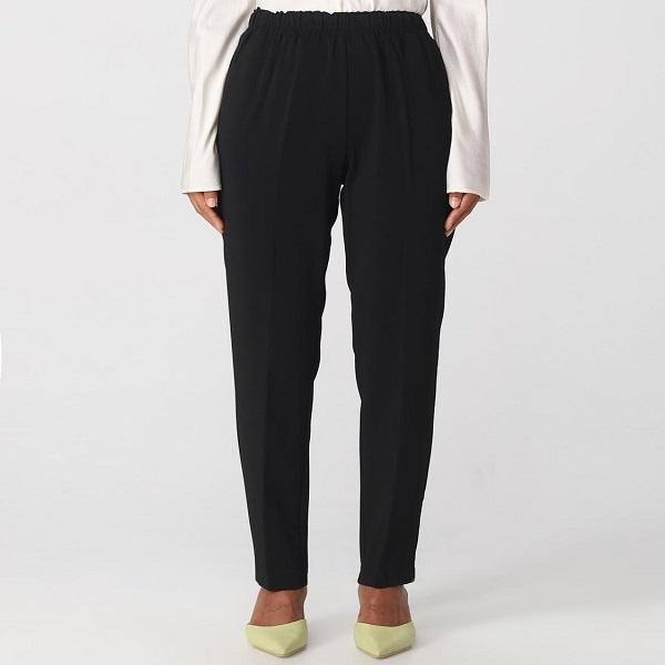 新品 forte_forte フォルテ フォルテ イタリア製 10660 my pants レーヨンテーパードイージーパンツ 871-81517 1(M) BLACK 定価69,300円 |  | 02