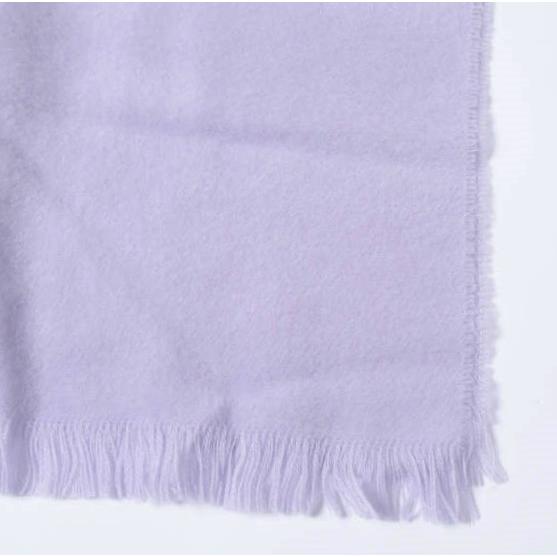 新品 forte_forte フォルテ フォルテ 10770 my scalf ニットカラーマフラー 871-88406 PURPLE 定価47,300円 フリンジ ウール 大判 |  | 06