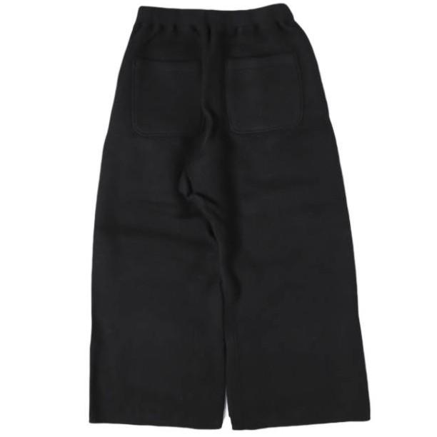 新品 SEEALL シーオール 25AW SWEAT BUGGY PANTS ヤクウール バギースウェットパンツ SAU51 SW983 MM-001 １ BLACK 定価46,200円 イージー |  | 01