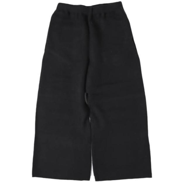 新品 SEEALL シーオール 25AW SWEAT BUGGY PANTS ヤクウール バギースウェットパンツ SAU51 SW983 MM-001 １ BLACK 定価46,200円 イージー | 