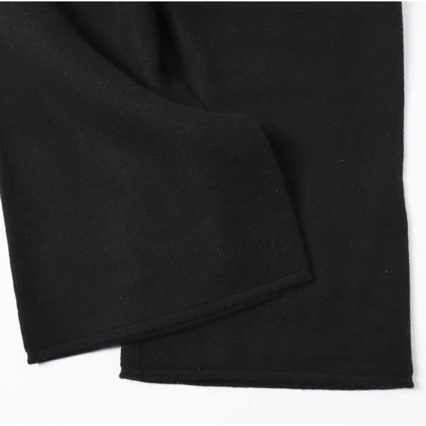 新品 SEEALL シーオール 25AW SWEAT BUGGY PANTS ヤクウール バギースウェットパンツ SAU51 SW983 MM-001 １ BLACK 定価46,200円 イージー |  | 05