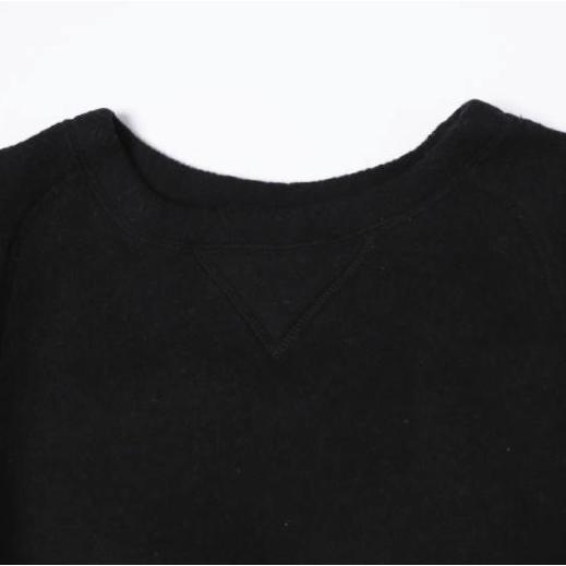 新品 SEEALL シーオール 25AW 日本製 SLIT SLEEVE SWEAT ヤクウール スリットスリーブスウェット SAW51 SW901 MM-001 M BLACK 定価40,700円 |  | 04