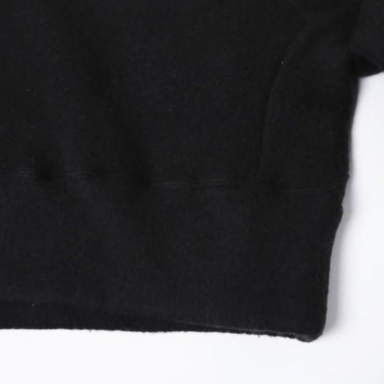 新品 SEEALL シーオール 25AW 日本製 SLIT SLEEVE SWEAT ヤクウール スリットスリーブスウェット SAW51 SW901 MM-001 M BLACK 定価40,700円 |  | 06