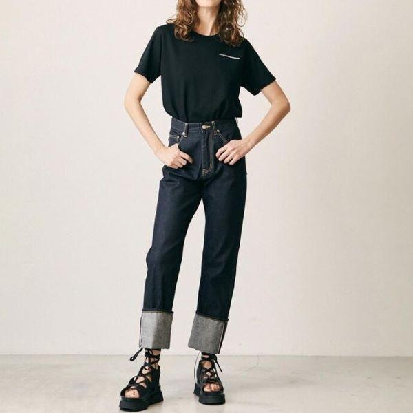 新品 beautiful people ビューティフルピープル selvage denim 5pocket woman fits セルビッチデニム ウーマンフィット 1000105086 34 |  | 02
