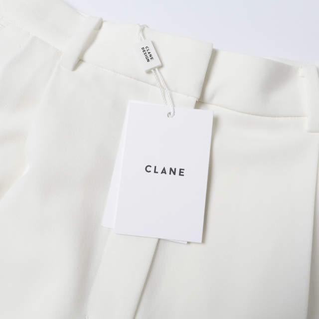 新品 CLANE クラネ BASIC TUCK PANTS ベーシックタックパンツ 14110-7202 1 WHITE 2タック ワイド ボトムス g27276 |  | 03