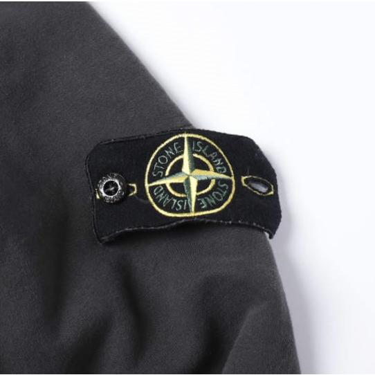STONE ISLAND ストーンアイランド 24AW Compass Patch Hoodie 裏起毛 スウェットプルオーバーパーカー 811560820 S V0062 LEAD GREY |  | 04
