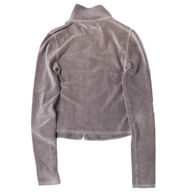 KITH NYC キスニューヨークシティ 25AW Women Ina Track Zip ウィメンズ ベロアコーデュロイ トラックジップジャケット XS Hematite |  | 01