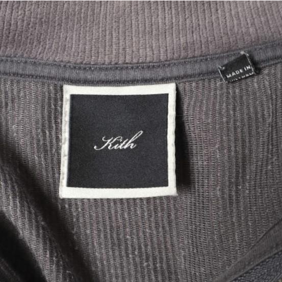KITH NYC キスニューヨークシティ 25AW Women Ina Track Zip ウィメンズ ベロアコーデュロイ トラックジップジャケット XS Hematite |  | 02