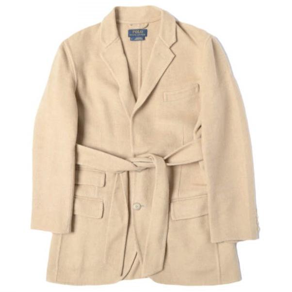 POLO RALPH LAUREN ポロ・ラルフローレン シングルブレステッド ベルテッド ブレザー 211800866002 0 BEIGE 2B テーラードジャケット | 