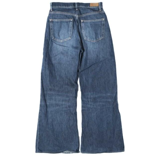 POLO RALPH LAUREN ポロ・ラルフローレン ハイライズワイドレッグジーンズ 25 INDIGO 定価40,700円 ジップフライ デニムパンツ ボトムス |  | 01