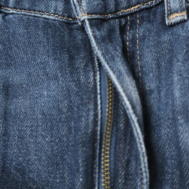 POLO RALPH LAUREN ポロ・ラルフローレン ハイライズワイドレッグジーンズ 25 INDIGO 定価40,700円 ジップフライ デニムパンツ ボトムス |  | 05