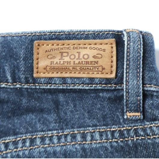 POLO RALPH LAUREN ポロ・ラルフローレン ハイライズワイドレッグジーンズ 25 INDIGO 定価40,700円 ジップフライ デニムパンツ ボトムス |  | 07