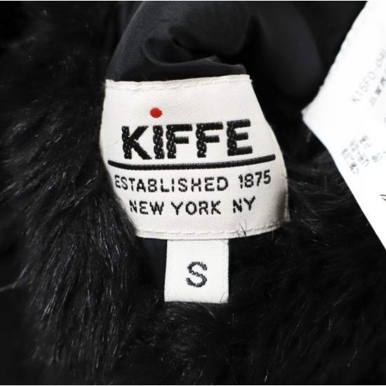KIFFE キッフェ フェイクファーMA-1ジャケット K15F0-04L S BLACK リバーシブル フライト ブルゾン アウター g27311 |  | 04