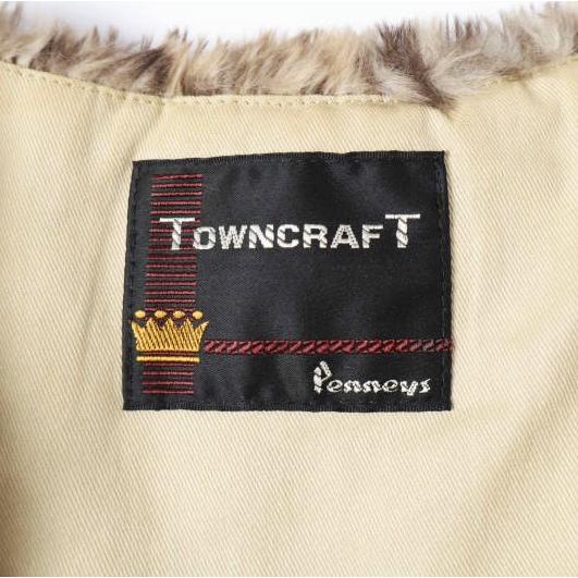 TOWNCRAFT x Ray BEAMS タウンクラフト レイビームス 別注 フェイクファーロングジレ レオパード 61-06-0070-049 LEOPARD ボア ベスト |  | 02