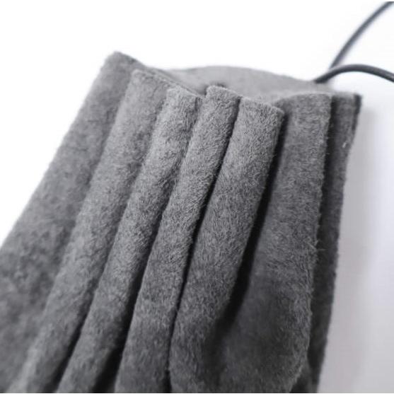 Hender Scheme エンダースキーマ air dimple ネックストラップ型 巾着 DARK GRAY ピッグスエード ネックレス アクセサリー g27316 |  | 06