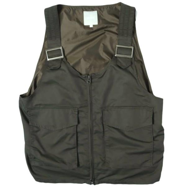 BEAMS ビームス ピーチクロスベスト 11-06-0510-139 M OLIVE ジレ トップス g27320 | 