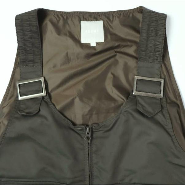 BEAMS ビームス ピーチクロスベスト 11-06-0510-139 M OLIVE ジレ トップス g27320 |  | 03