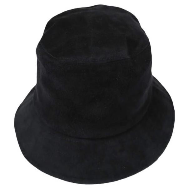 BEAMS ビームス ピッグスエード バケットハット 11-41-5933-023 Free BLACK レザー 帽子 g27321 |  | 01